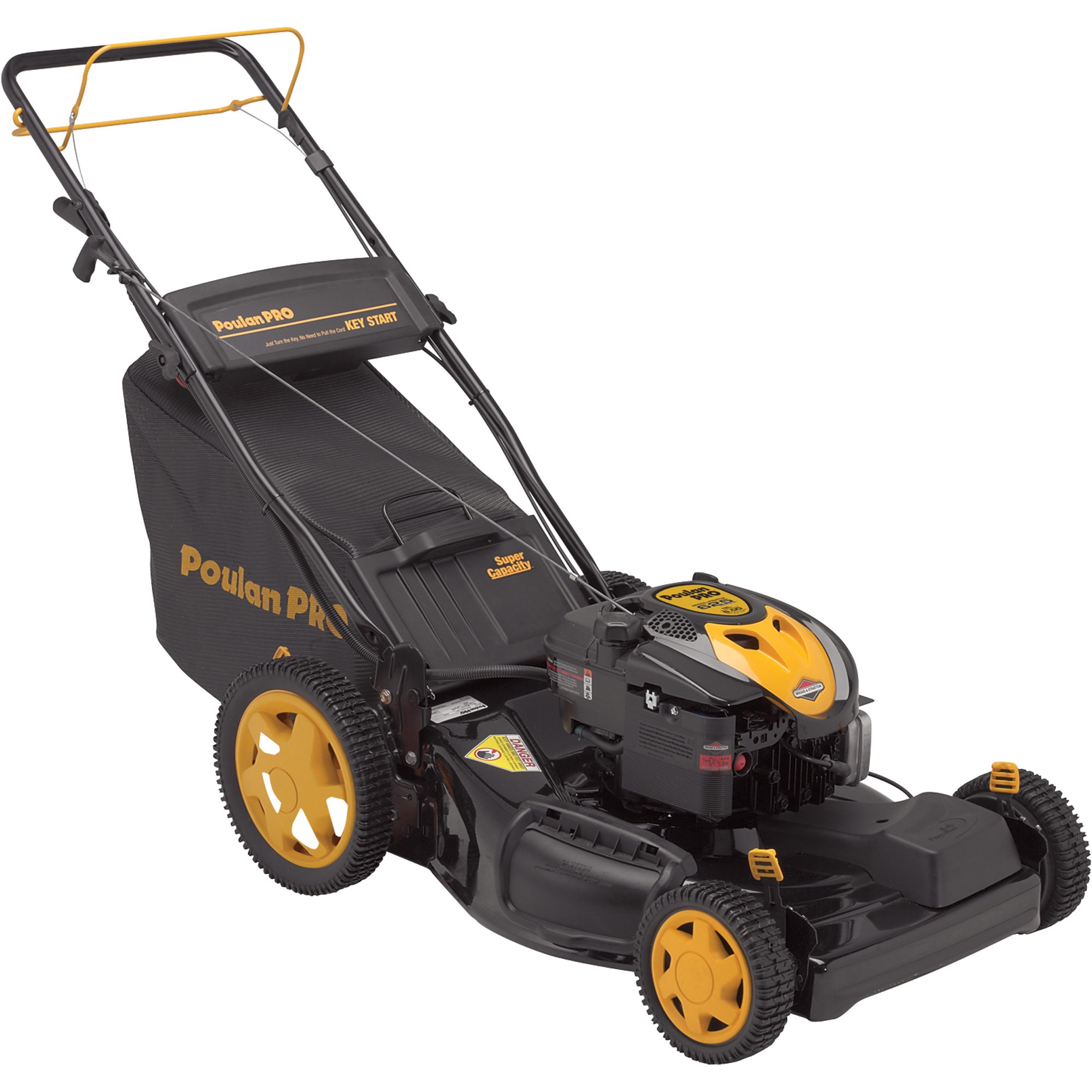 Poulan Pro Self-Propelled Mower — 22in Deck, Model# PR625Y22RKP